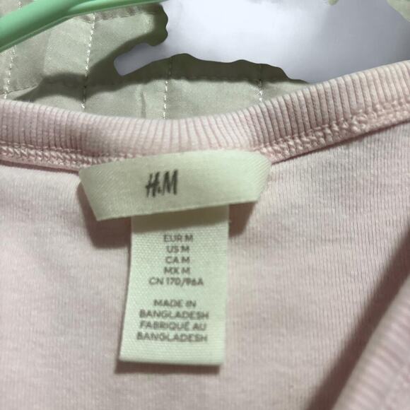 Pink french mon amie parisienne baby tee from H&M - Picture 2 of 3